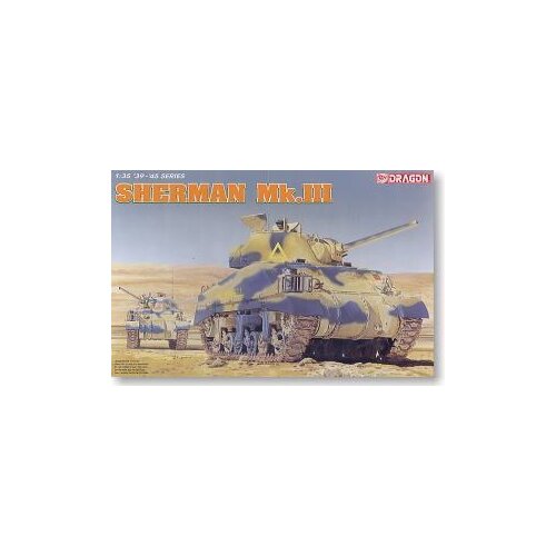 1/35 scale model Dragon 6313 British Sherman Mk.III medium chariot