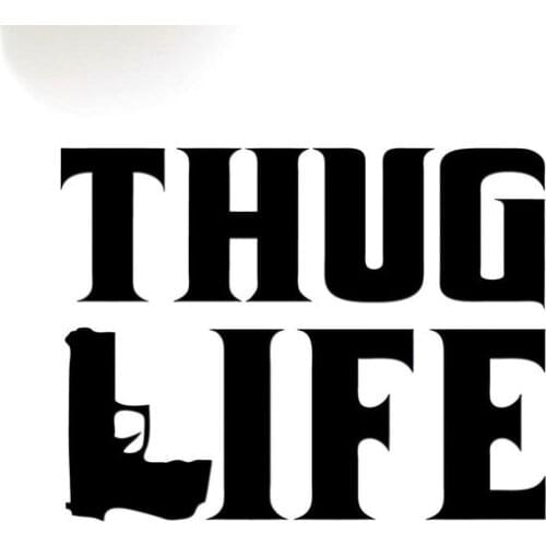 Hip Hop Thug Life Street Gang sticker Car sticker Car Body Stickers Window Door Decal Top Quality Waterproof ZP025