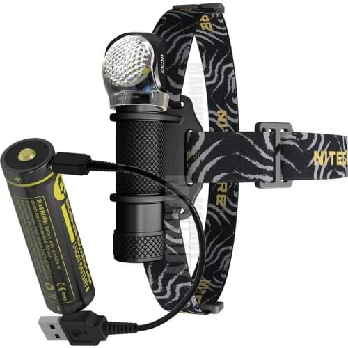 2021 NITECORE Headlamp HC33 18650 Build-in USB Charging Port Battery Waterproof Head Light Outdoor Camping Hunting free shipping