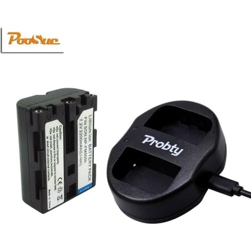 NEW USB Dual Charger +2200mAh NP FM500H NP-FM500H Battery for Sony Alpha A77 A200 A350 A550 A560 A580 A700K SLT-A57 a58