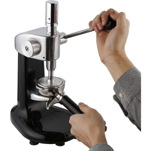 Constant force powder press Quantitative powder press Stainless steel coffee filling press powder machine