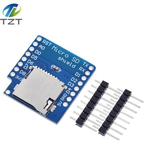 Micro SD Card Shield For WeMos D1 Mini TF WiFi ESP8266 Compatible SD Wireless Module For Arduino For WeMos D1 Mini Module