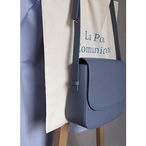 Shoulder Bags Crossbody Bags for Women Designer Saddle Women Bag Handbag Purse PU Leather Fashion All-match Simple Solid Color