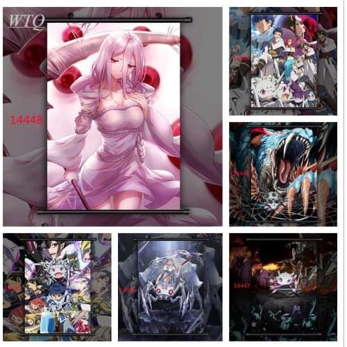 So I'm A Spider, So What Kumoko Anime Posters Wall Poster Canvas Painting Wall Art Picture for Living Room Decor Home Decor