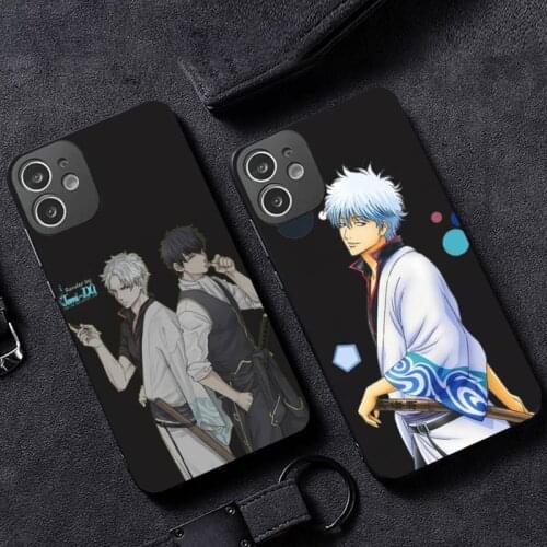 GINTAMA Phone Case for iPhone 12 11 mini pro XS MAX XR 8 7 6 6S Plus X 5S SE 2020
