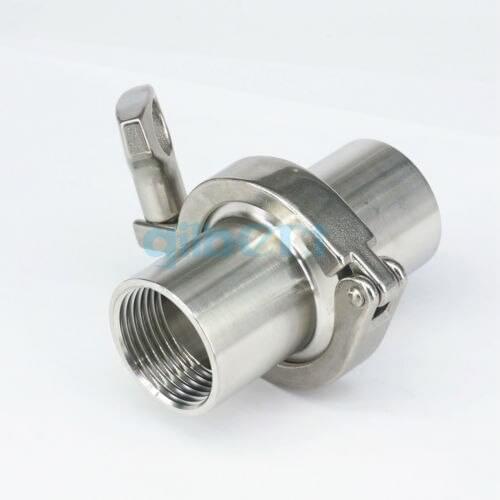 1-1/4" BSPT Female x 1.5" Tri Clamp Set SUS304 Stainless Steel Assembly Sanitary Fitting Tri-Clover Home Brew