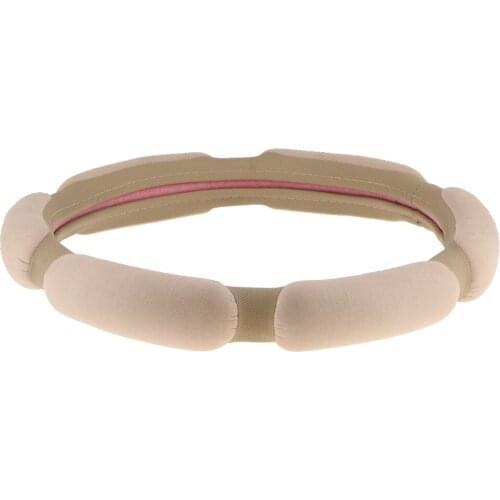 15 Inch Diameter Univerial Auto Car Anti-slip Steering Wheel Cover Sleeve