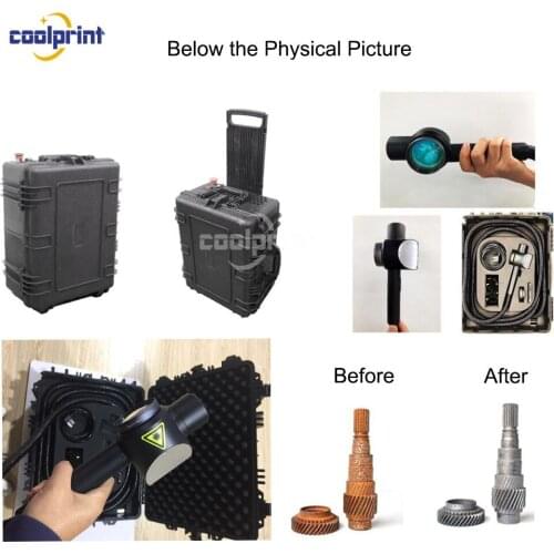 High Tech 50w 100w 200w 500w 1KW 2KW Laser Rust Removal Cleaning Machine