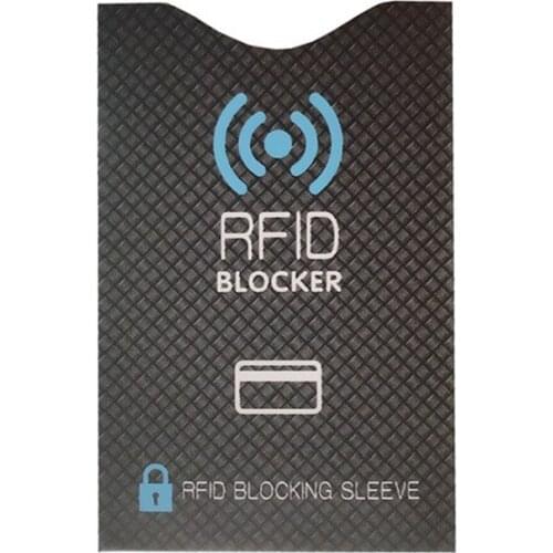 5Pcs Anti Theft for RFID Credit Card Protector Blocking Cardholder Sleeve Skin Case Covers Protection Bank Card Case