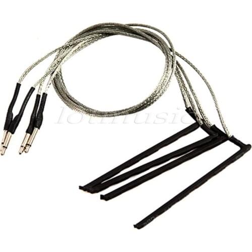 4pcs Guitar Transducer Piezo Under Saddle Pickup Pick Up for Guitar Parts