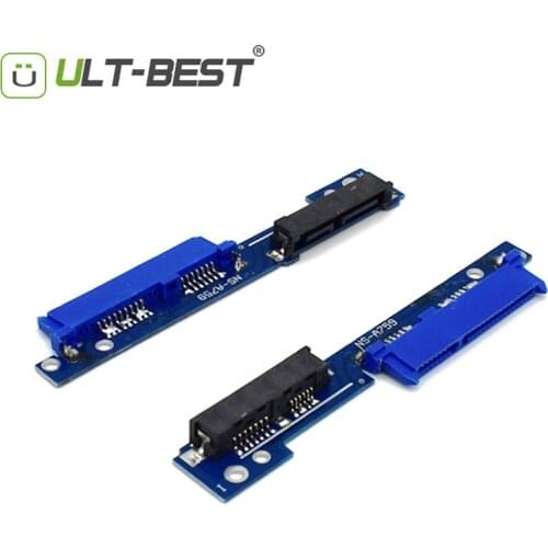ULT-Best Micro SATA 7+6 male to SATA 7+15 female Adapter Serial ATA Converter adapter for Lenovo 310 320 IdeaPad 510,5000