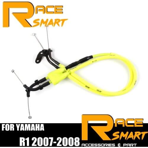 Throttle Cables For YAMAHA YZF R1 YZF-R1 YZFR1 R1 2007 2008 Motorcycle Accelerator Lines