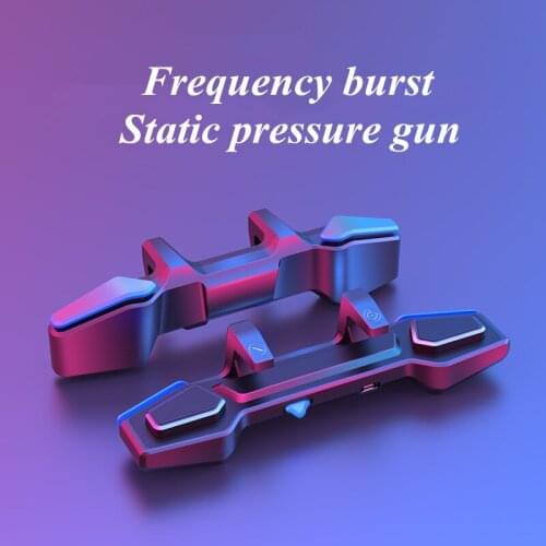 AK01 Mobile Phone Gaming Controller for PUBG Game Console Durable Adjustable Finger Trigger Joystick Machine for Android IPhone