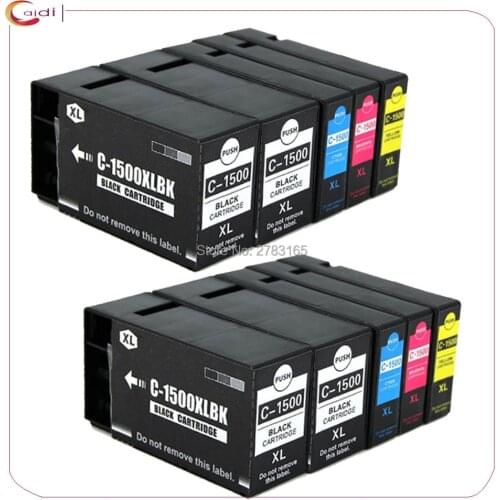 10PCS Compatible ink cartridge PGI-1500XL pgi 1500 for Canon Printer Maxify MB2050 MB2350 printer inkjet