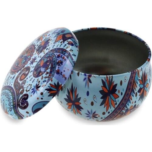 Aromatherapy Candle Tinplate Gift Box Set Environmentally Friendly Soy Wax Essential Oil Smokeless Candle Jar Tea Storage Box