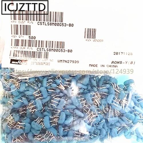 Original CSTLS4M00G53-B0 CSTLS4M00G53 CSTLS4M 4.000MHZ 4MHZ 15PF CER RES 8.000MHZ 8MHZ CSTLS8M00G53-B0 CSTLS8M00G53 CSTLS8M 8M 5