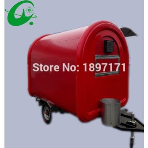 Factory directly sale mobile trailers food cart kiosk food trailer ice cream van stickers mobile food cart