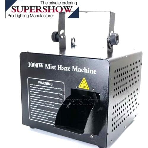 1000w Mist Haze Machine most popular Professional stage Equipment fog machine DMX512 Control for wedding bar dj disco ktv effect