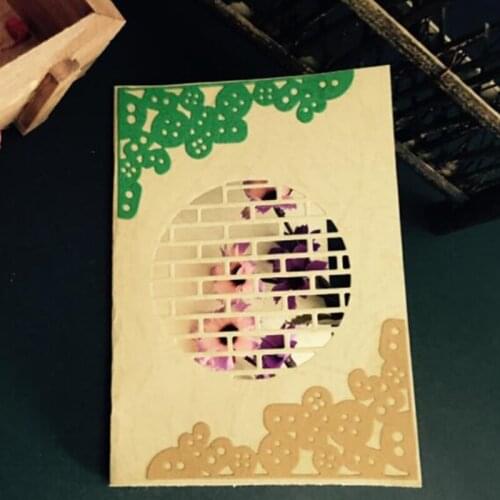 SCD573 Wall Cover Metal Cutting Dies For Scrapbooking Stencils DIY Album Cards Decoration Embossing Folder Die Cuts Template New