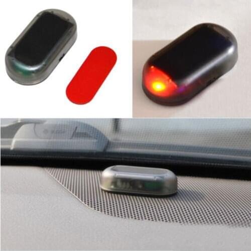 Universal Car Signal Light Solar Flash Lights Fake Car Alarm Led Help Flash Led Strobe Flashing Warning Light Alarm For Car