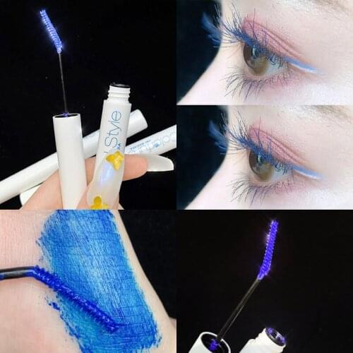 Xixi super slim mascara brown purple black red eyelash extension cream long lasting waterproof curling lengthening mascara AC213