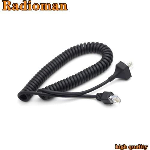 RJ-45 8 Pin to 8 Pin Microphone Cable Mic Cord Replacement for Kenwood KMC-30 KMC-32 KMC-35 KMC-36 KMC65 KMC66 TK-7100