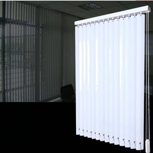 Vertical Blinds Durable Aluminium Slat Window Curtain Model KV-Alloy Customize Sizes Easy Fix In Finished Product
