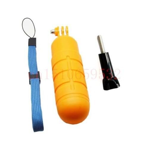 Waterproof Gopro bobber floating Non-slip hand bar selfie grip for Yi Gopro 1 2 3 3+ 4 4s 5 SJCAM SJ4000 camera accessories