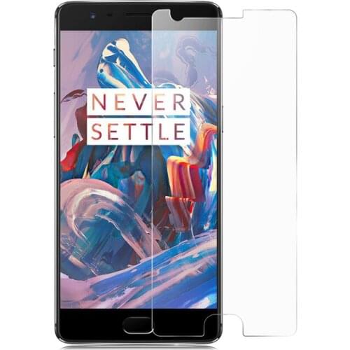 0.26mm Explosion-proof Front LCD Tempered Glass Film for One Plus 3 Three 1+3 Screen Protector pelicula de vidro