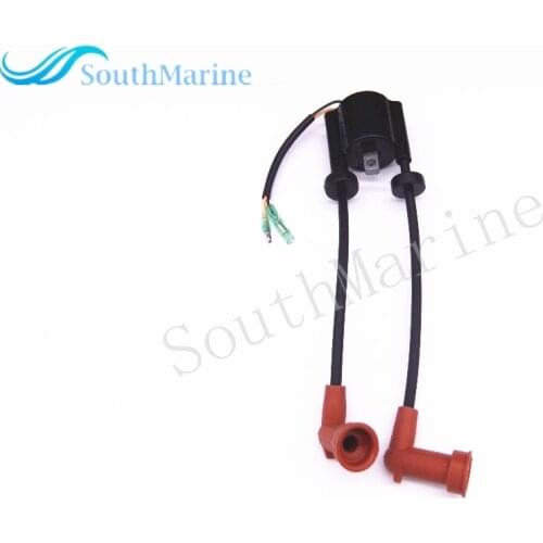 6B4-85570-00-00 Ignition Coil for Yamaha 2-Stroke E15D E9.9D Outboard Engine
