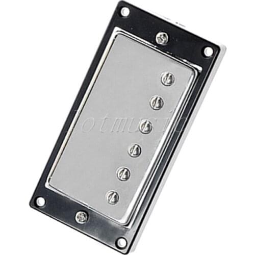 Belcat Electric Guitar Pickups Humbucker Alnico 5 Humbucking Bridge Neck Chrome Double Coil Pickup Guitar Parts Accessories
