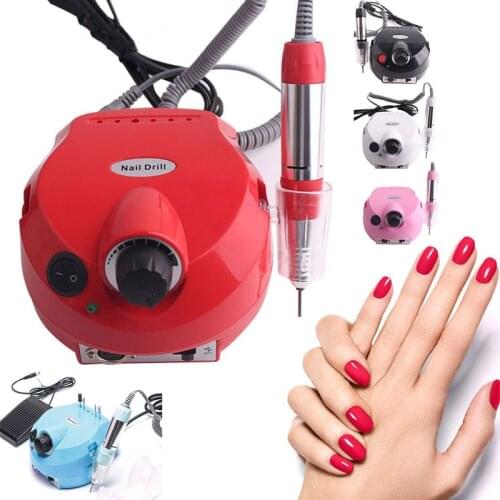 35000/20000 RPM Electric Nail Drill Machine Mill Cutter Sets For Manicure Nail Tips Manicure Electric Nail Pedicure File