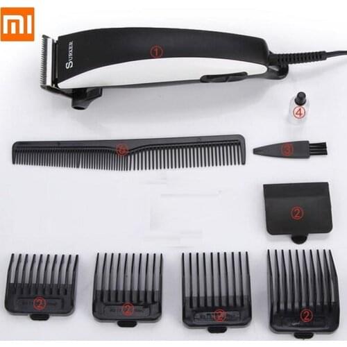 Xiaomi Adjustable adult electric hair clipper Cordless Clippers Razors Professional Trimmers Hairdresse
