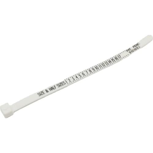 US Finger Measure Gauge Men and Womens Sizes 1-17 Finger Rings Meter Tools for Jewelry