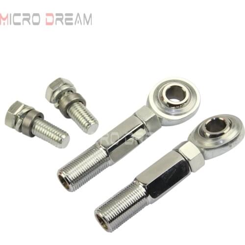 Motorcycl Chrome Adjustable Rear Lowering Link Kit Drop 1-2" for Harley Softail Fat Boy FLST FLSTF 1989 - 1999