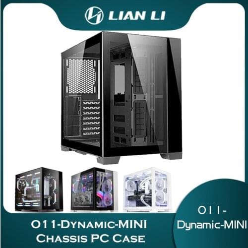 O11-Dynamic-MINI Chassis PC Case,ARGB SYNC Cabinet, MOD Blcak White Silver Panel For E-ATX/Micro-ATX/M-miniATX/ Motherboard