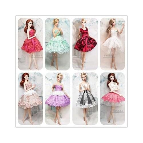 30cm Doll Dress Fashion Clothes suit for licca For Barbie Doll for blythe Accessories Baby Toys Best Girl' Gift