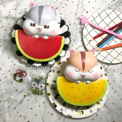 Popularboxes hamster poli watermelon squishy Slow Rising Gift Toy