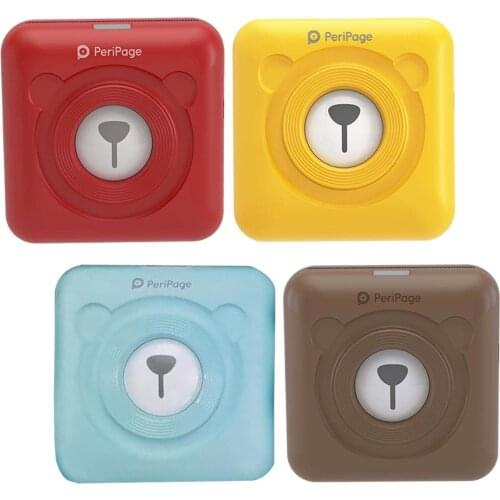 Portable Bluetooth Thermal Printer 203DPI Price Sticker Photo Memo Printer