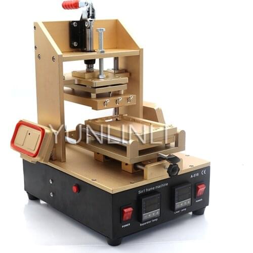 Electrical Frame Machine Screen Splitter Gluing Machine Frame Laminator + Vacuum LCD Separator + Glue Remover + Preheater 5 in 1
