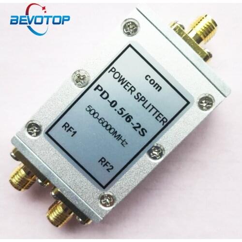SMA Microstrip Power Splitter One Point Two 0.5GHz-6GHz RF Power Splitter Combiner WIFi 10W