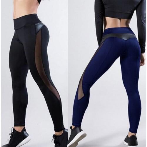 Women Leggings Sexy Push Up Fitness Pants Gym Leggins Sport Joggers Mesh Leggins Seamless Workout Pants Femme High Waist Mujer