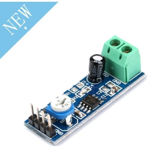 10 pcs LM386 audio power amplifier module 20 times gain LM386 amplifier board with Adjustable Resistance For Raspberry Pi