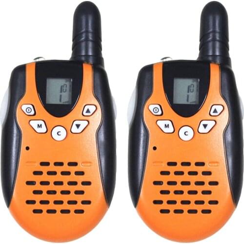 2pc mini M602 twintalker FRS GMRS handheld transceiver amateur radio de 2 VIAS duo talkie walkies w/ LED flashlight Topsung