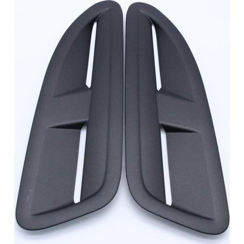 2pcs Universal Car Exterior Decoration Car Hood Stickers Black Automobile Bonnet Sticker Car-styling for BMW Benz W Mustang Ford