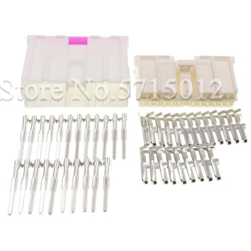 22 Hole Female Male Car DVD Plug Auto Audio Wire Cable Socket