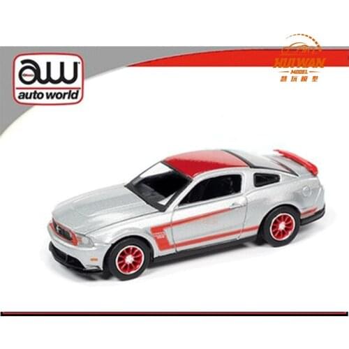 Auto World 1/64 Ford Mustang 302 Diecast Collection of Simulation Alloy Car Model Children Toys