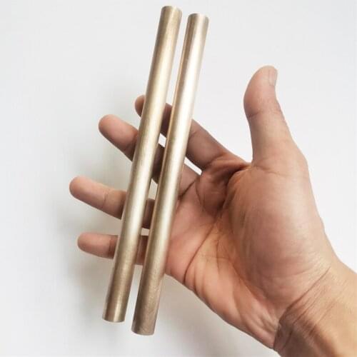 C17200 Bar Beryllium Copper Alloy Bar QBe2 Material Electrode Diameter 5-40mm Length 200mm DIY Mold Mould CNC Machine Tool