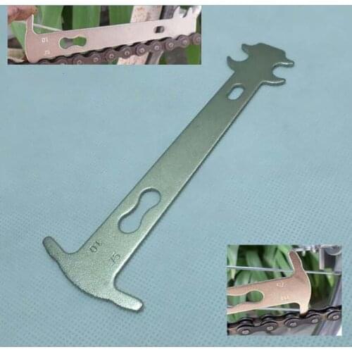 Bicycle Chain Wear Indicator Portable Bike Chain Checker Gauge Chain Hook & Wear Indicator Measure Bicycle Repair Tool