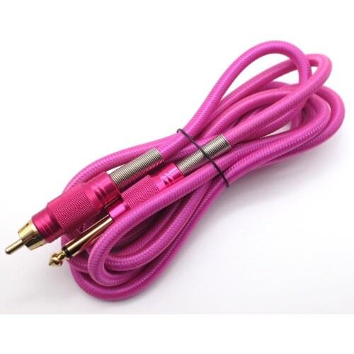 Custom Made Straight Tattoo RCA Cord Tattoo RCA Cable for Professional Artists